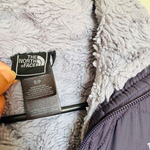 The North Face Soft Gray Sherpa Jacket